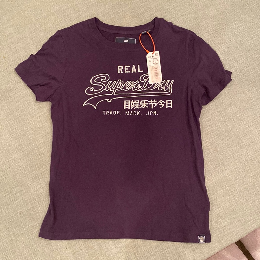 NWT Superdry Embossed Logo Tee